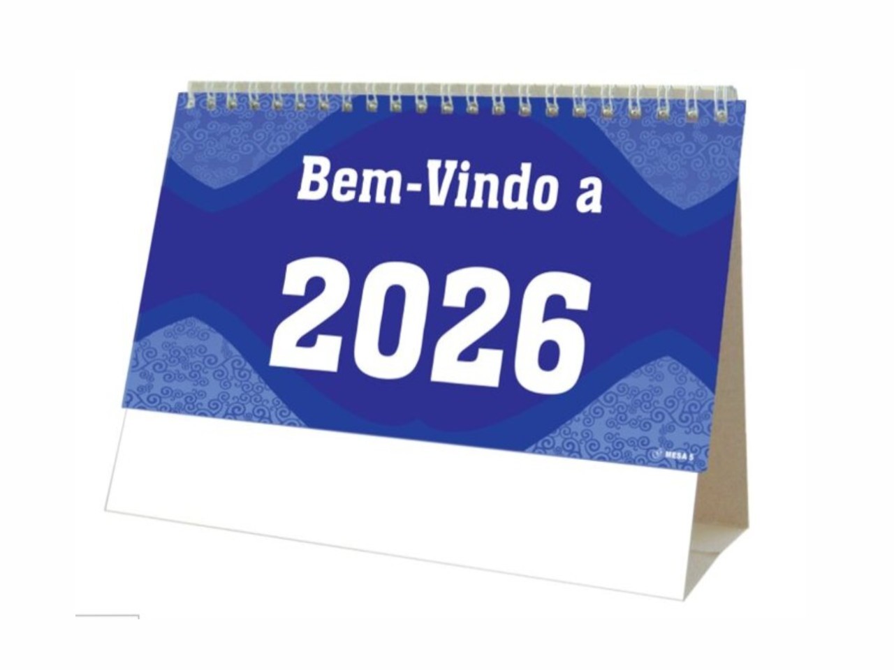 Calendário de Mesa 2026 com Wire-o – Mesa 5